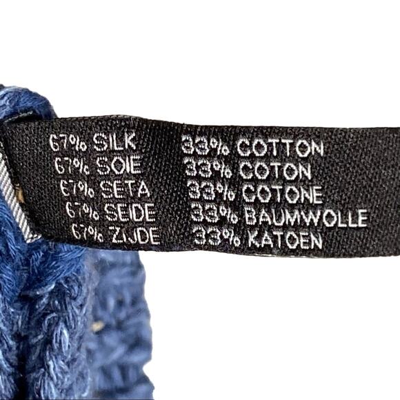 Ralph Lauren Black Label Blue Knit Sweater Women's Size Small - Picture 7 of 9